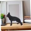 BESPORTBLE Simulation Dog Model Shepherd Dog Figurine Realistic Desktop Decor