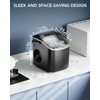Ice Maker Countertop, Efficient Easy Carry Ice Machine, Self-Cleaning Ice