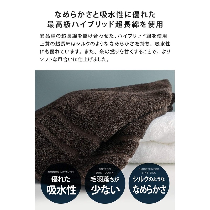 sensui Ko Premium Ultra Long Cotton, Made in Japan, Face