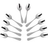 Anpro 10 PCS Cucharas de Té, Café,Cucharillas de Acero Inoxidable