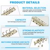 PATIKIL A6 6-Hole Ring Binder Mechanisms, 4 Set Binder Spines