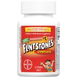 Flintstones Complet Size 60s Flintstones Complete Childrens Multivitamin Supplement Chewable Tabs 60ct