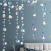 52 ft Colourful Glitter Paper Circle Dots Garland, 4 Pieces