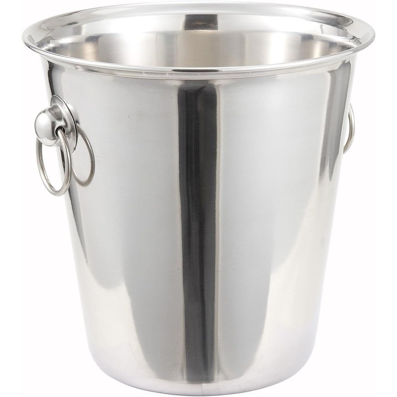 Arga Stainless Steel Champagne Cooler with Handles