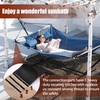 TegerDeger Anti-flip 12FT Hammock Large Hammock 450LB Capacity with Iron