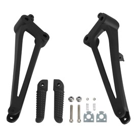 XFMT Motorcycle Rear Passenger Footpegs Footrests Peg Bracket For Yamaha YZF R1 2009-2014