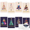 SULOLI Set of 16 Christmas Cards (15.2 x 10.2 cm)
