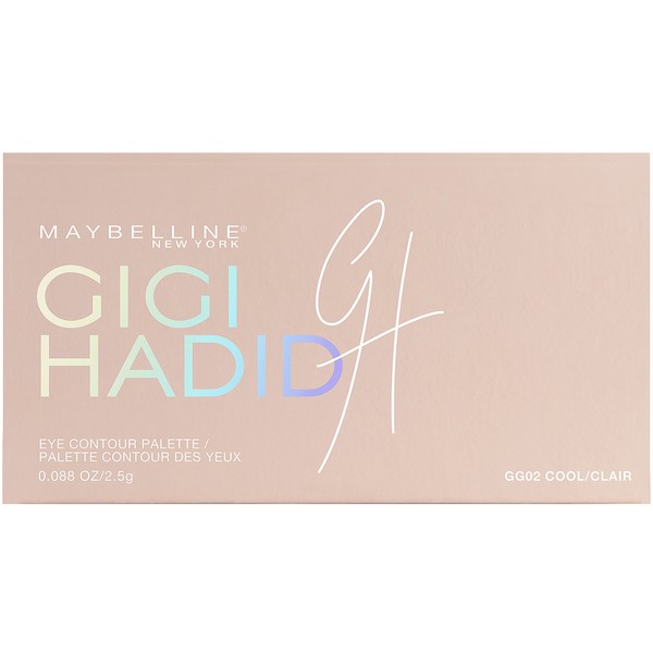Maybelline New York Gigi Hadid Eye Contour Palette GG02 Cool 3g