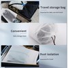 30pcs Transparent Travel Shoe Bags, Water Resistant Shoe Bags for