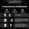 LISTHEN Gym Wrist Wraps for Weightlifting, Elastic Wrist Wraps with