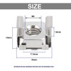 TERF® M8 Cage Nut M8 (8mm) Cage Nut Fit to