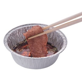 Captain Stag M-6649 Aluminum Barbecue Sauce Plate, 5 Piece Set, 4.9 inches (12.5 cm)