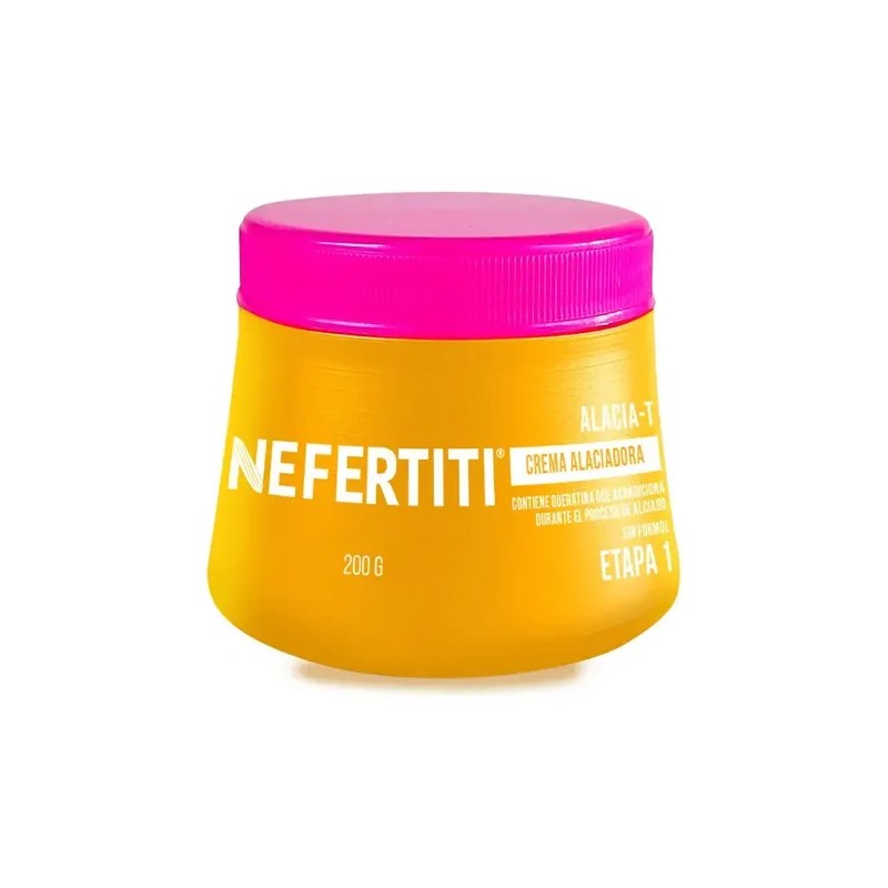 Alaciado Permanente En Crema S/formol C/queratina Nefertiti