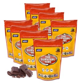 Protein survival tabs 16 days of emergency food nutritional aid chocolate tablets