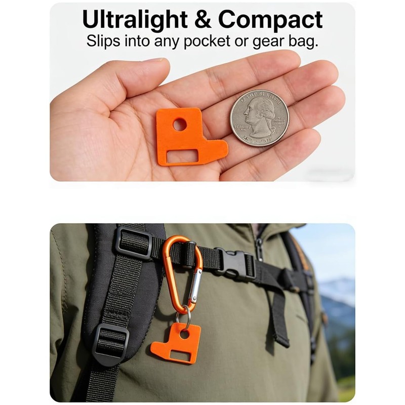 3-Pack Canister Opener Tool Compatible with BearVault Food Containers, Leverage