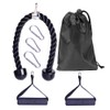 Hosioe Cable Machine Attachment Set Triceps Pull Down Rope with