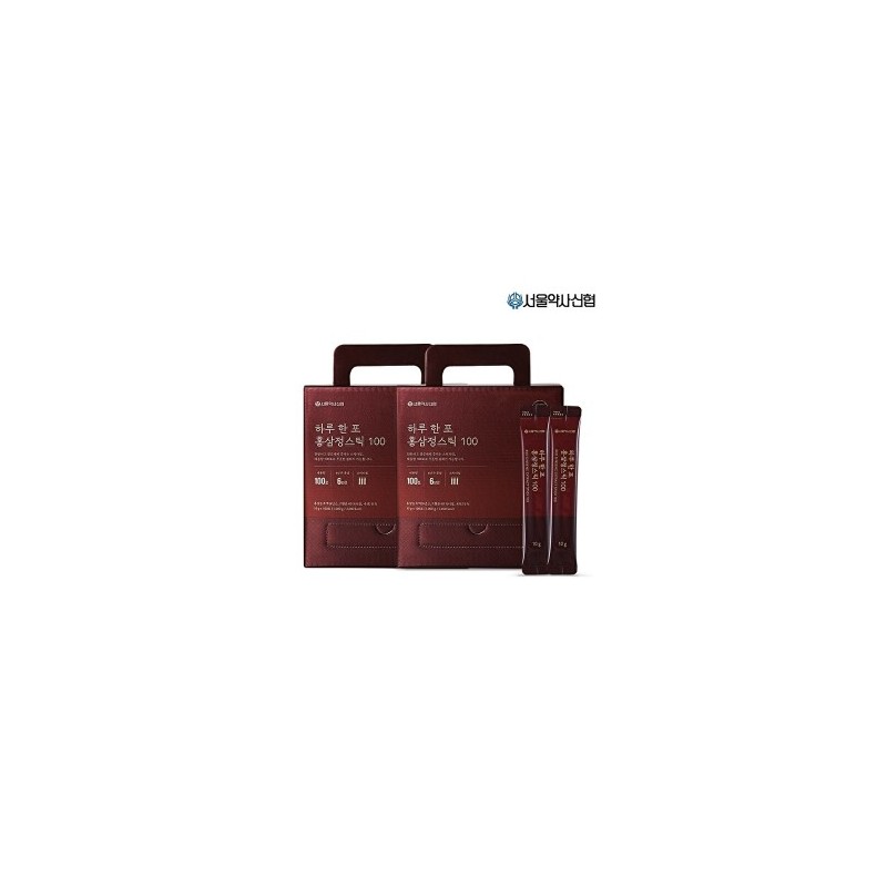 Seoul Pharmacist Credit Union 1 pack a day Red Ginseng