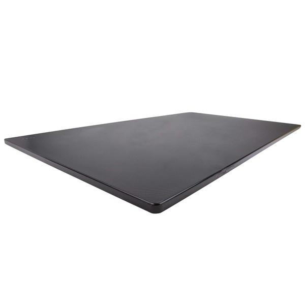 Thirteen Chefs Cutting Boards for Kitchen - 30 x 18 x .5" Black Color Coded Plastic Cutting Board with Non Slip Surface - Dishwasher Safe Chopping Board