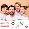2 Pairs of False Teeth Veneers, Veneer Teeth Cosmetic Tooth