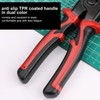 Wire Cutters Tool Steel 5 Replaceable Heads Anti Slip TPR