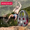 NewDoar Micro Mobile Pulley Pulley 30KN/6746lb Mobile Single Cheek Pulley