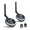 DARLYOR Wireless HDMI Transmitter and Receiver, 656FT/200M Range, 4K Decode
