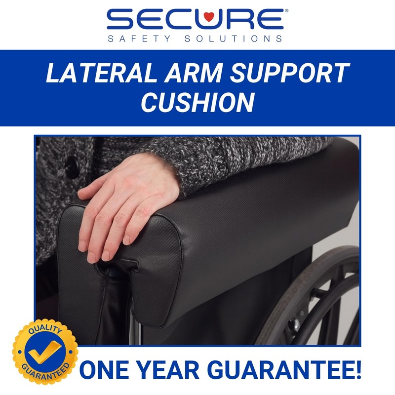 Secure Safety Solutions Wheelchair Armrest Lateral Support Cushion - High