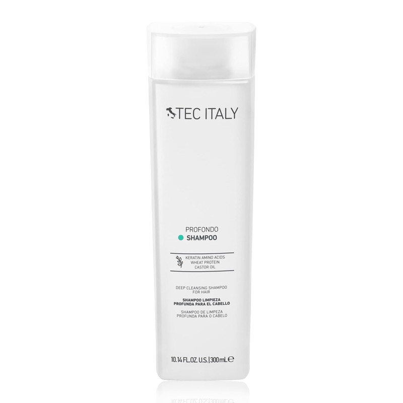 TEC ITALY Profondo Shampoo Cuidado y Limpieza Profunda del Cabello