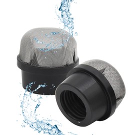 Oceaniax 2PCS Screen Cap Air Bleeder Screen Replacement for Pentair 190106Z Rplcmt Screen Cap Pls Arbld, fit for Pentair EasyClean D.E. and Quad D.E Filters Pentair Clean and Clear Plus Screen Cap