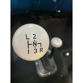 Vintage K5 SM465 Pearl White Billet Aluminum Transmission Shift Knob 3/8-24