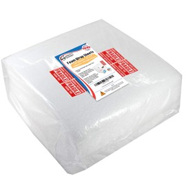 50 Sheets of Mighty Gadget Moving Supplies Extra Thick 1/8” Foam Sheets Packing Supplies Packing Foam works like Packing Paper plus 10 Fragile Stickers Handle with Care Warning Packing/Shipping Labels