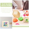 Toddmomy 8 Pcs DIY Wood Picture Frame Unfinished Wood Photo
