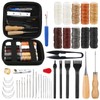 Riddur 46 Pieces Leather Sewing Kit, Leather Sewing Tool Set