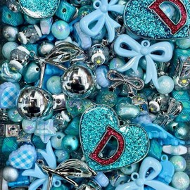 Original Design DIY Beads for Pen, Keychain, Phone Chain & Crafts - Assorted Colors with Unique Shapes and Designs:_103 frozen_850ml