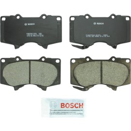BOSCH BC976 QuietCast Premium Ceramic Disc Brake Pad Set - Compatible with Select Lexus GX460, GX470; Toyota 4Runner, FJ Cruiser, Sequoia, Tacoma, Tundra; FRONT