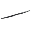 Car Rear Wing 52.76 Inch Rubber Trunk Lid Tailgate Spoiler
