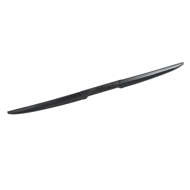 Car Rear Wing 52.76 Inch Rubber Trunk Lid Tailgate Spoiler