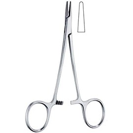Webster Needle Holder 4.5'' Smooth Jaws - Hemostats, Forceps, Surgical Instruments, Stainless Steel