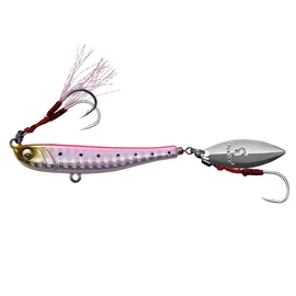 Megabass Makippa Metal Jig, 0.7 oz (20 g), Pink Sardine