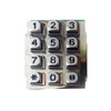DoorKing 1895-032 DKS Replacement Keypad (Lighted) Silver