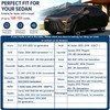 Waterproof Car Cover All Weather,Universal Fit A3 188-193in
