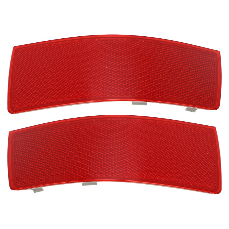 Car Rear Bumper Reflector, 2 Pieces, Rear Bumper Reflector 2048200174,