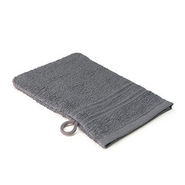 Treb AD Face Cloths Pack of 12 Anthracite 15 x 22 cm