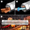 QWORK® 12" Stainless Steel BBQ Smoke Tube for Pellet Grill,