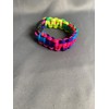 Solid Paracord 550 Bracelets - 1 Pack (S, Rainbow)