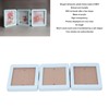 Sonogram Picture Frame 3 Folding Wood Pregnancy Baby First Photo