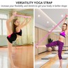 1 pcs Stretching Strap with Loops, Abeillo Elastic Yoga Straps