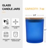 SHOWIN Thick Candle Jars for Making Candles 12 Pcs, 7