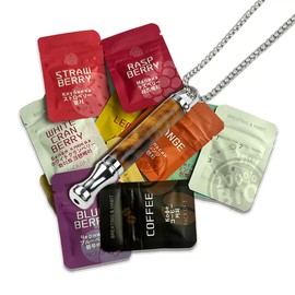 Unscented Cores for Breathing Necklace to Quit Smoking and Vaping Anxiety Relief Items Natural Calm Smokeless Inhaler Stop Smoking Aids Vaporless Inhaler Quit Smoking Fum Vaporless Inhaler for Natural Calm Stress Relief