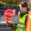 YQQYG Stop and Go Sign with Handle, Double Sided Street